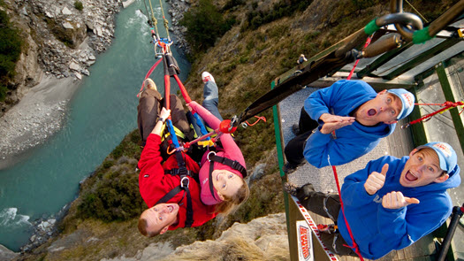 Shotover Canyon Swing Queenstown